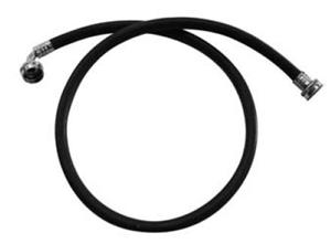 Washing Machine Hose Straight End x Elbow End