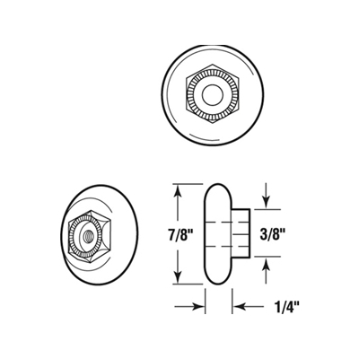 Tub & Shower Door Rollers