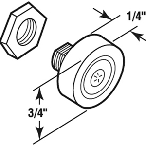 Tub & Showers Door Rollers