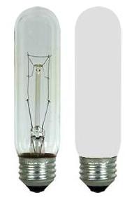 Tubular Bulbs - T 10 Medium Base