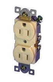 Duplex Receptacle - Commercial Grade Grounded