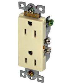 Decora Duplex Receptacle - Grounded
