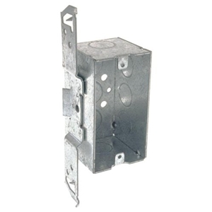 Metal Wiring Boxes & Covers - Handy Switch Box with Flat Bracket
