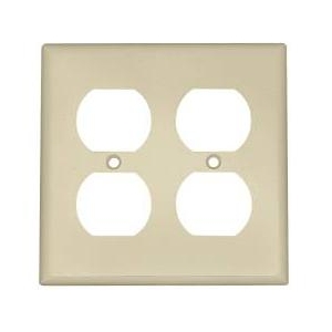 Wall Plates-Two Gang Duplex Receptacle Plate