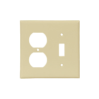 Wall Plates-Toggle Switch/Duplex Receptacle Plate