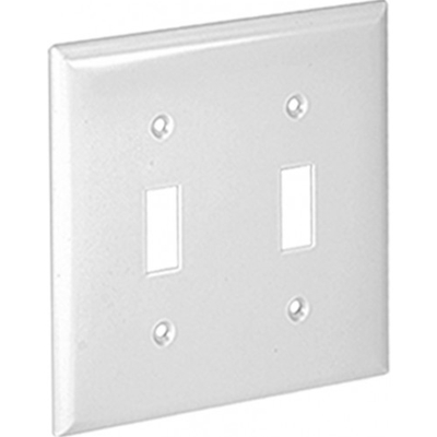 Wall Plate-Two Gang Switch Plate