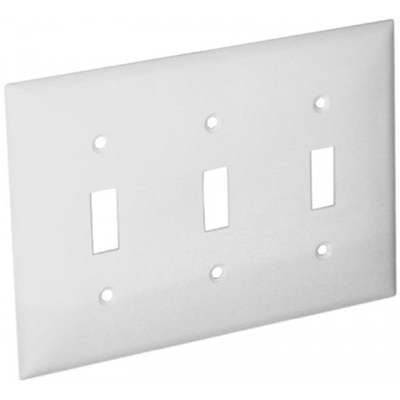 Wall Plates-Three Gang Switch Plate