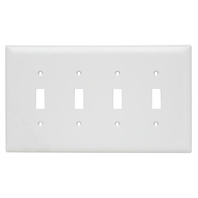Wall Plate-Four Gang Switch Plate
