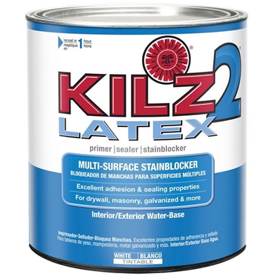 KILZ  2 Sealer Primer Stain Blocker Water Base
