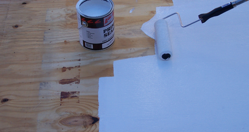 Life Deck Step 1 - Primer Sealer