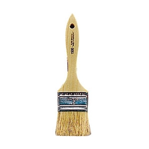 Paint Brushes - White Chip Brush with Plainwood Handle