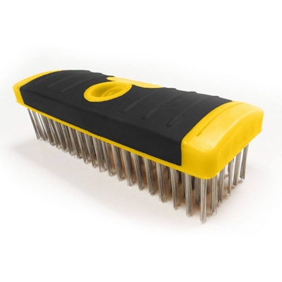 Soft Grip Carbon Steel Wire Brush