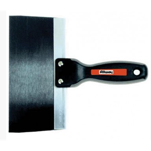 Taping Knifes - Blue Steel Taping Knife with Soft Grip Handle