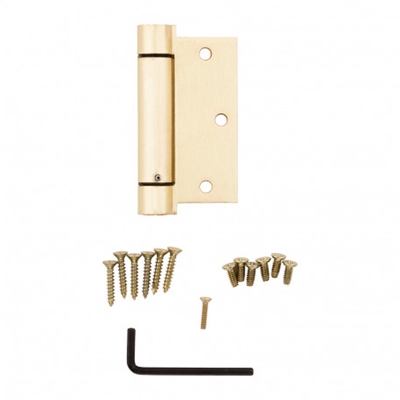 Door Hinges - Adjustable Spring Hinge Square Corners