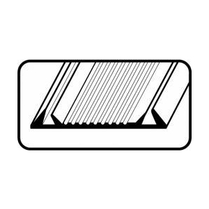 Weatherstrip - Vinyl Insert for Aluminum Threshold