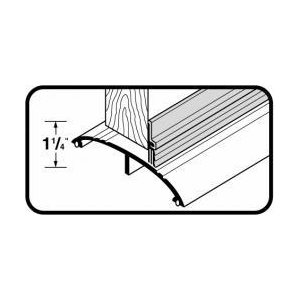 Weatherstrip - Door Sweep 2 1/8"