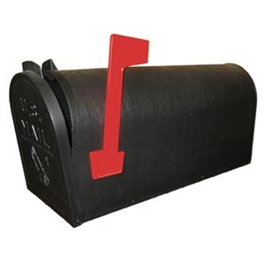 Posted Mounted Rural Mailbox