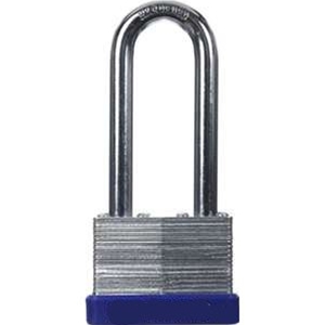 Padlocks - Hardened Steel Case Pin Tumbler Padlock with Long Shackle