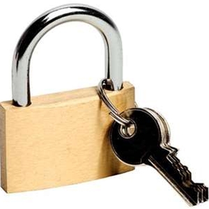 Padlocks - Brass Case Slim Style Padlock