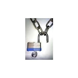 Padlocks - Pin Tumbler Padlock & Chain
