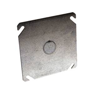 Metal Wiring Boxes & Covers - 4" Square Covers