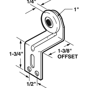 Bi-Pass Door Hardware