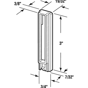 3/4" Wardrobe Guide