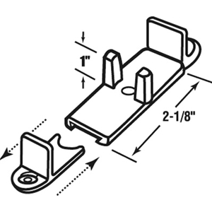 1 1/8" Maximum Adjustable Floor Guide