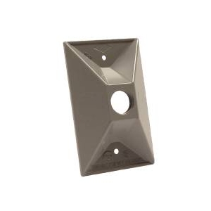 Weatherproof Wiring Boxes & Covers - Single Gang Lampholder Covers