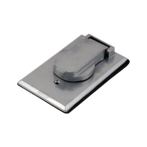 Weatherproof Wiring Boxes & Covers - Single Receptacle Flip Cover