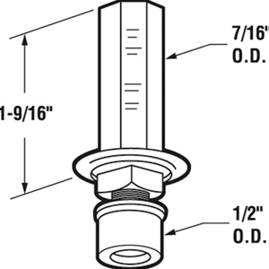 Accordion Door Roller Guide