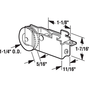 Bottom Roller for Panascope Door