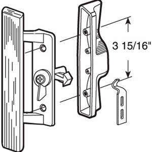 High Sliding Door Handle