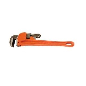 Plumbing Tools - Heavy Duty Pipe Wrench Red Enamel Finish