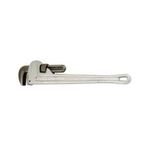 Heavy Duty Pipe Wrench Grey Aluminum