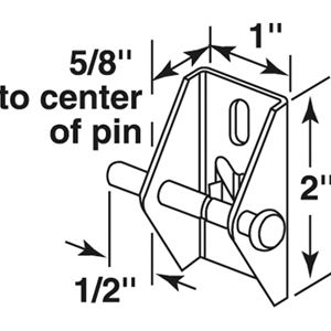 Sliding Door Hardware - Sliding Glass Door Snap Lock