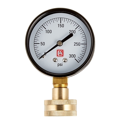 Plumbing Tools - Water  and  Gas  Pressure  Test Gauge