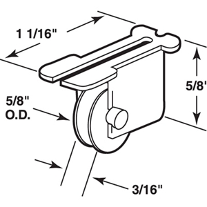 Rollers for Fullview Windows