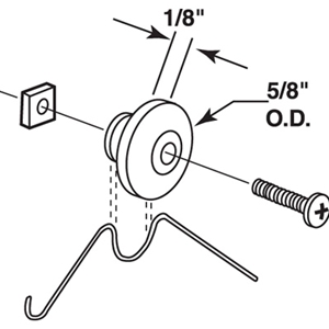 Hi-Lite Window Handle Repair Kit
