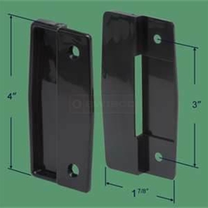 4" High Screen Door Handles