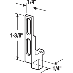 Strike with Stepped Design
