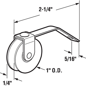 Tension Spring Roller for Academy Door