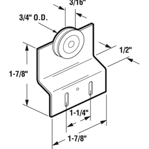 Top Roller for Couples Doors