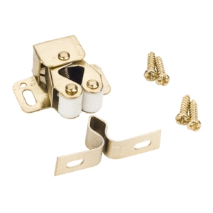 Cabinet Hardware - Cabinet Door Double Roller Catch with Insert Clip