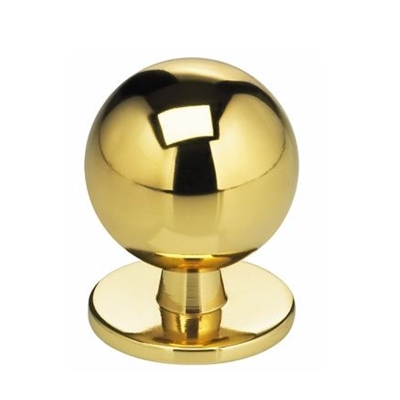 Cabinet Hardware - Ball Cabinet Knob with Backplate