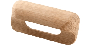 Cabinet Hardware - European Style Wood Flush Cabinet Pull