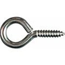 Nails & Fasteners - Zinc Plated Steel Screw Eyes