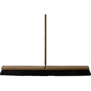 Floor Broom - Grey Flagged Synthetic