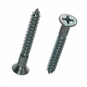 Nails & Fasteners - Flat Head Wood Screws