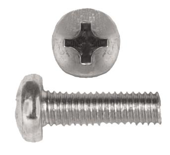 Nails & Fasteners - Pan Head Machine Screw